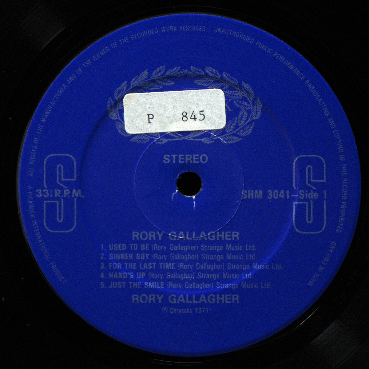 LP Rory Gallagher — Between Belfast And Dublin фото 2