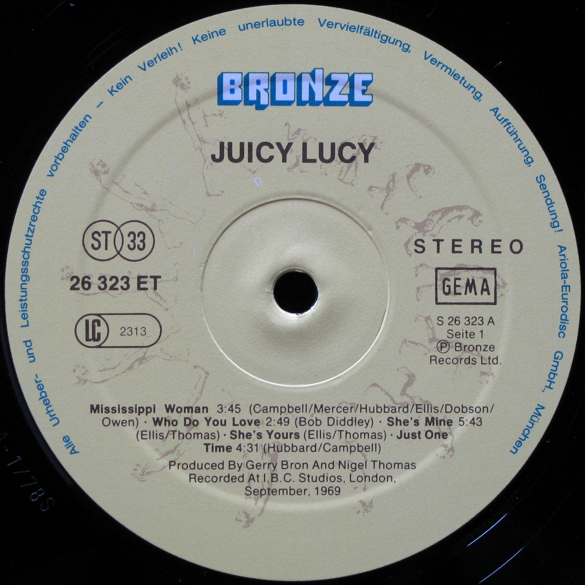 LP Juicy Lucy — Juicy Lucy фото 3