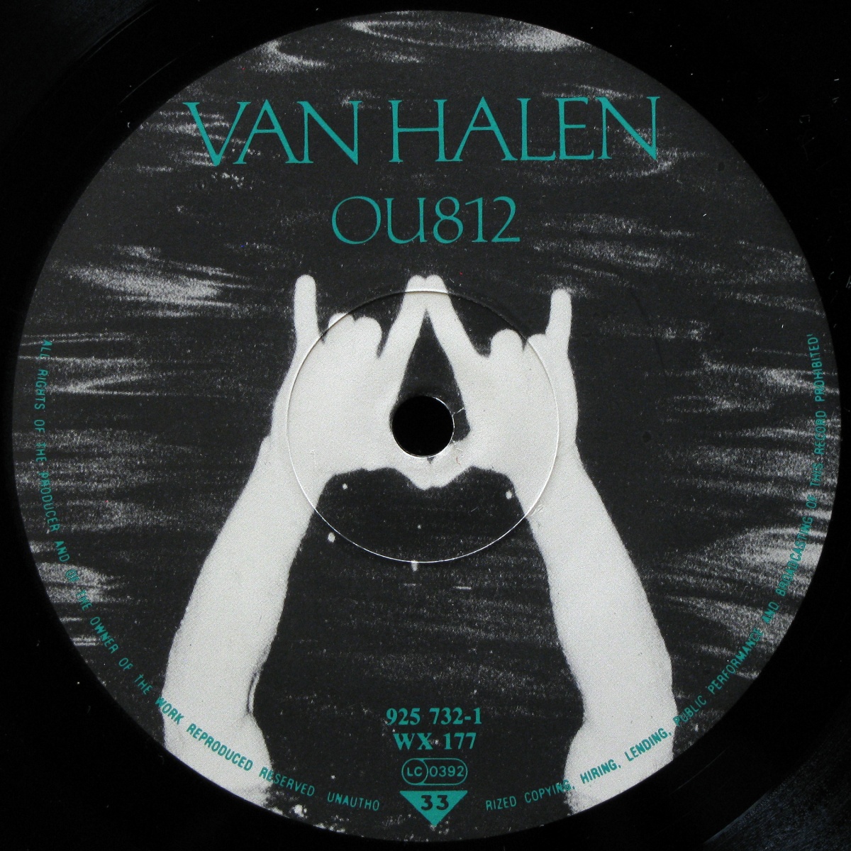 LP Van Halen — OU812 фото 3