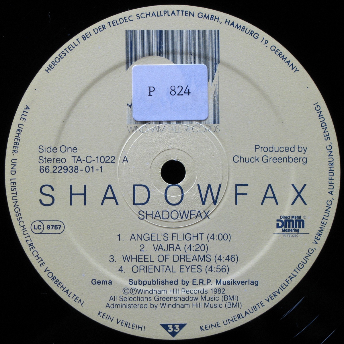 LP Shadowfax — Shadowfax фото 2