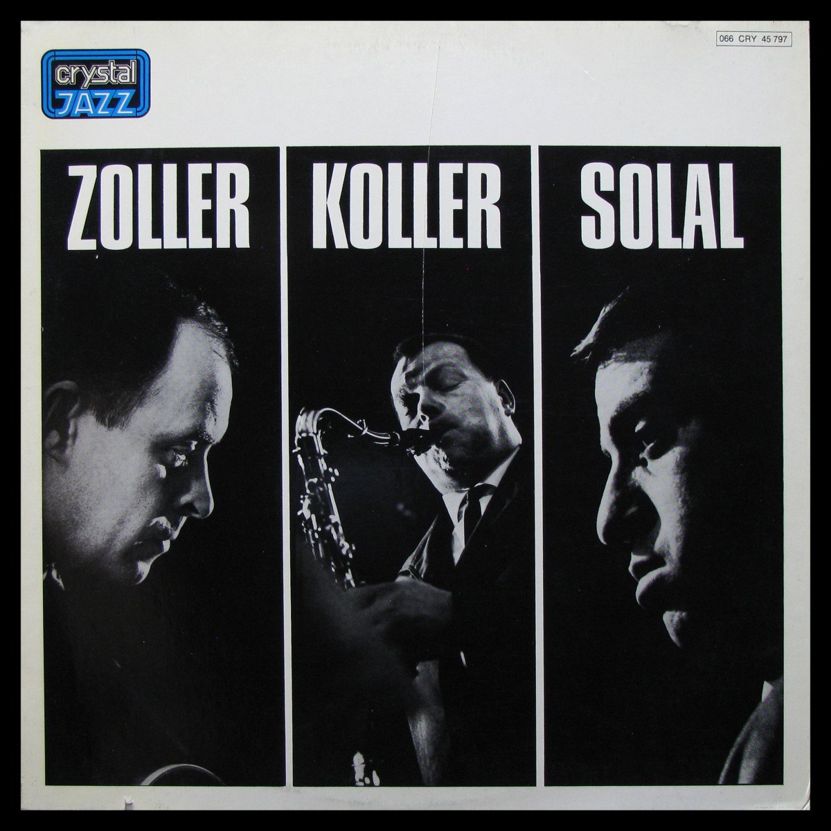 LP Attila Zoller / Hans Koller / Martial Solal — Zoller Koller Solal фото