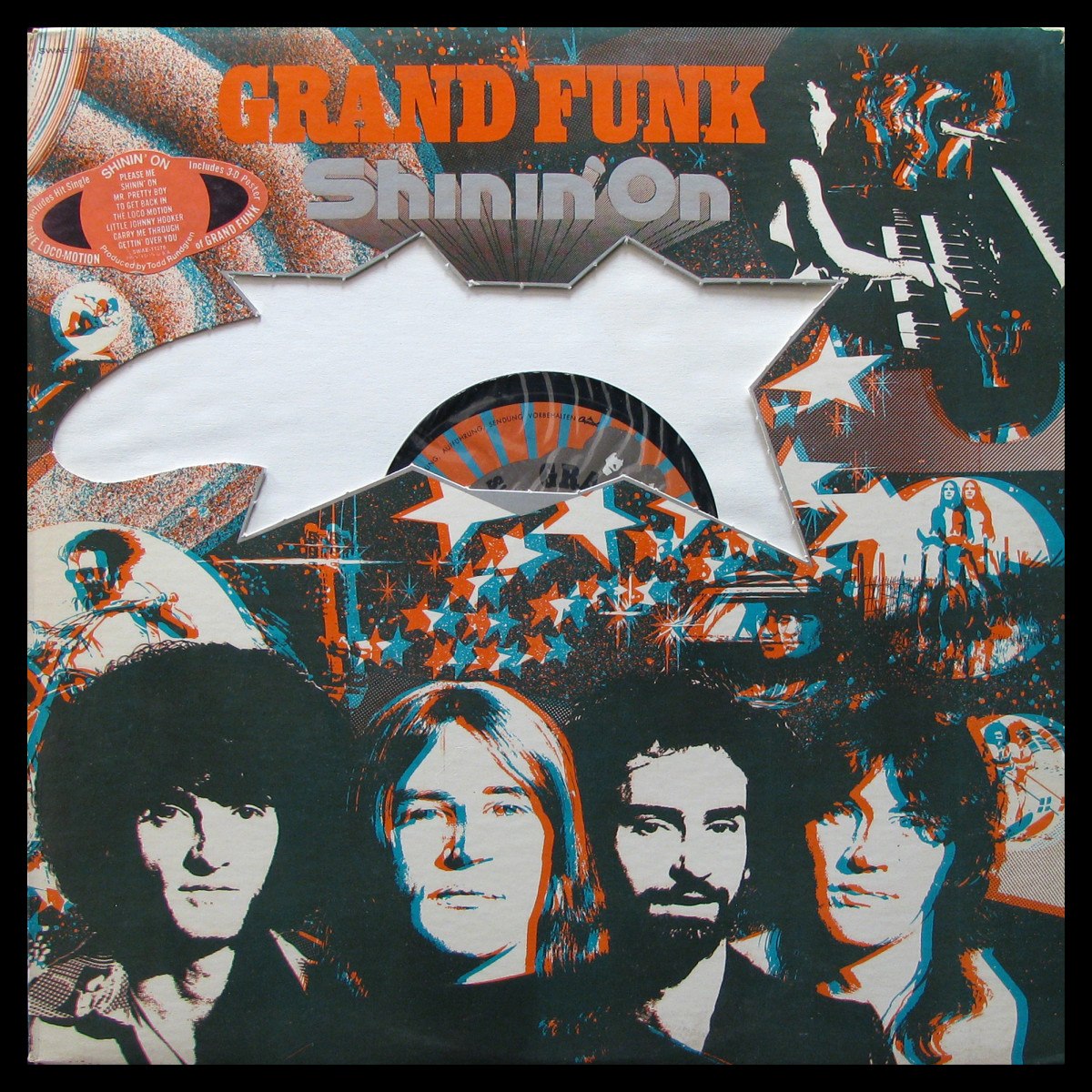 LP Grand Funk — Shinin' On фото