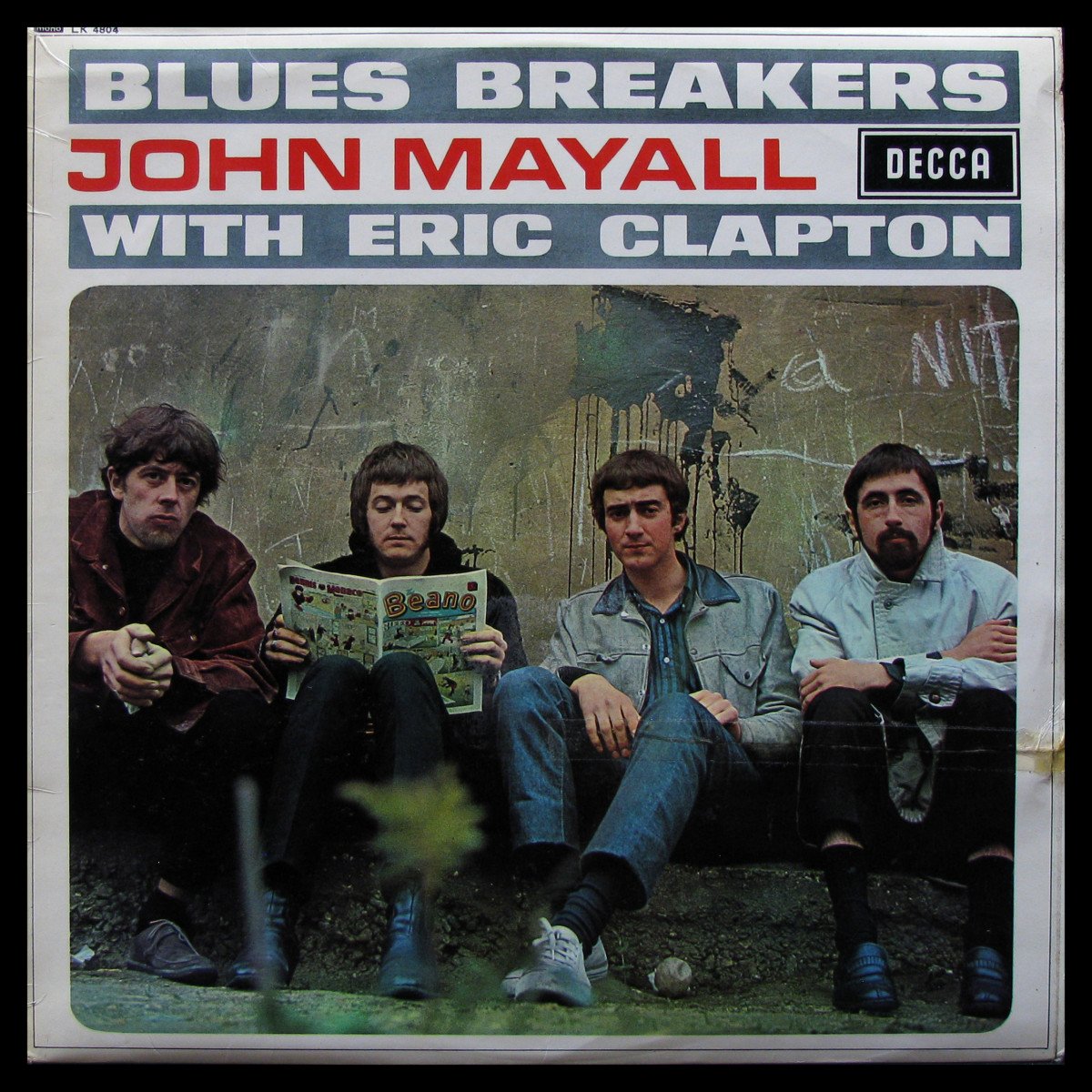 LP John Mayall / Eric Clapton — Blues Breakers (mono) фото