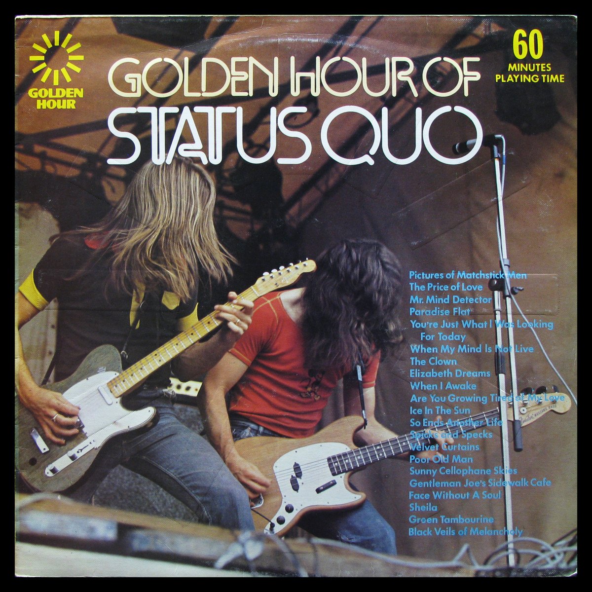 LP Status Quo — Golden Hour Of Status Quo фото