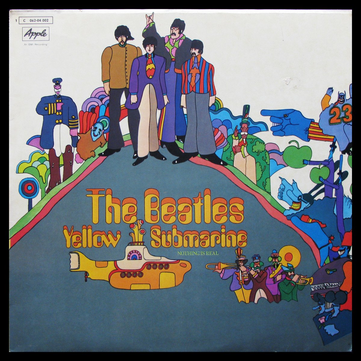 Пластинка Beatles - Yellow Submarine, 19??, EX+/EX+, арт. 343063