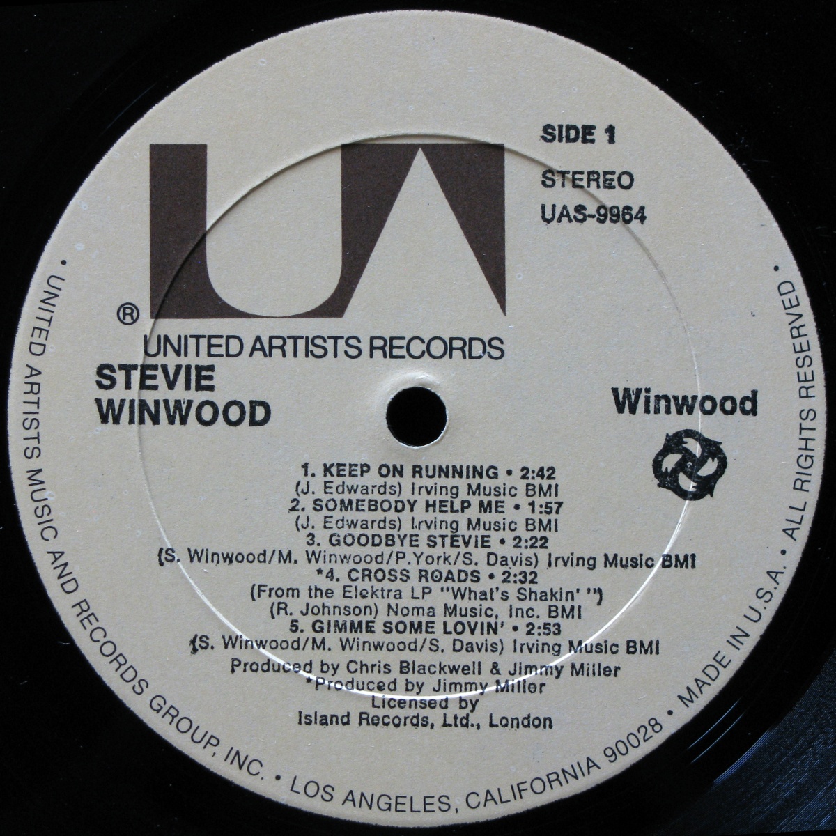 LP Steve Winwood — Winwood (2LP) фото 2