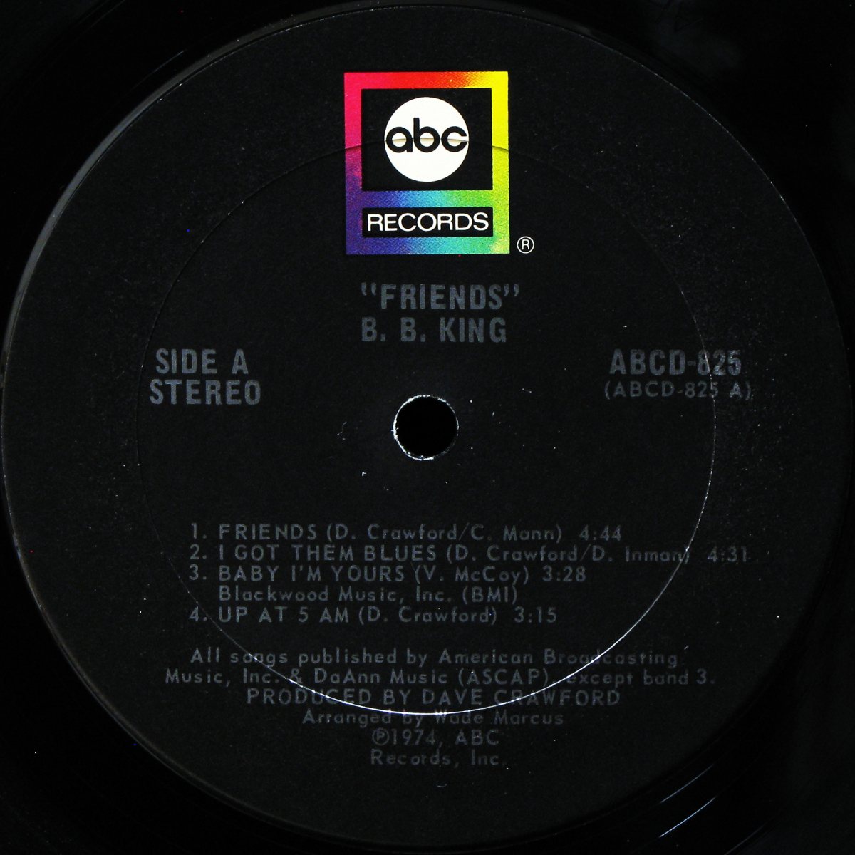 LP B.B. King — Friends фото 2