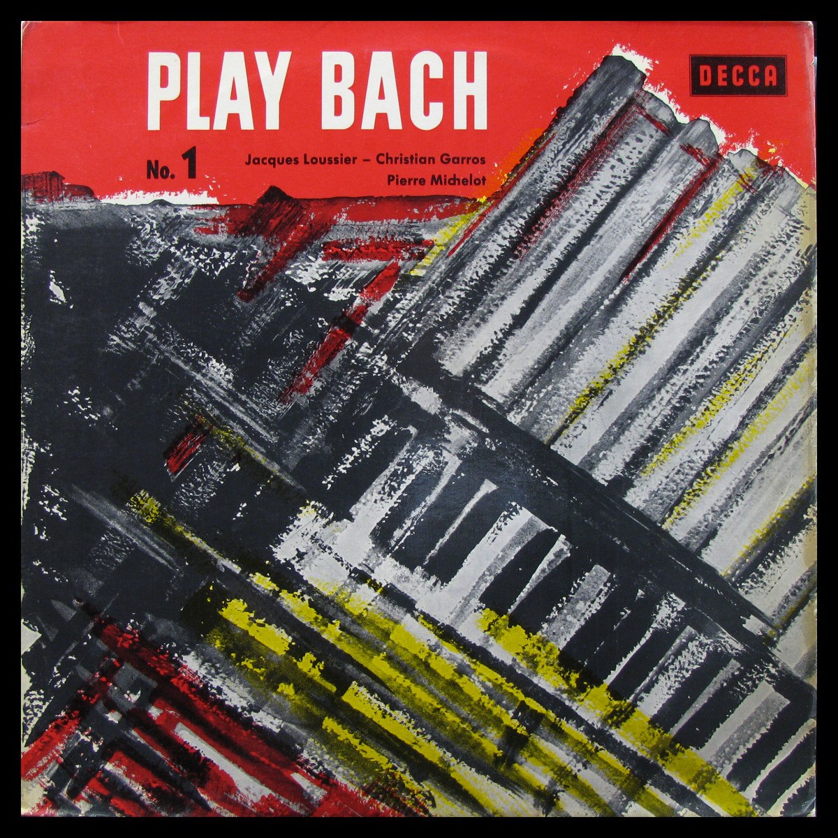 LP Jacques Loussier / Christian Garros / Pierre Michelot — Play Bach No. 1 фото
