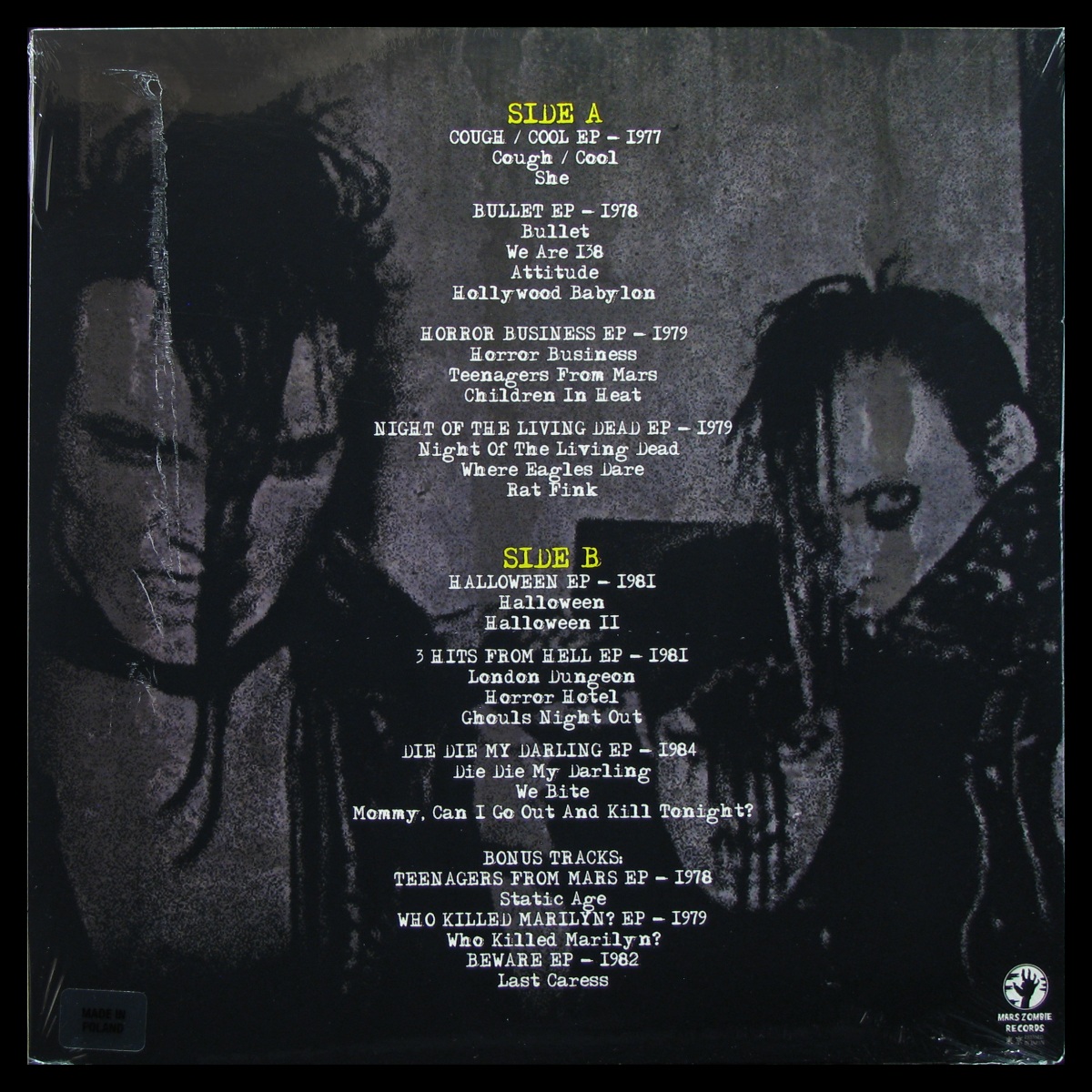 LP Misfits — 1977-1984 The Singles Collection фото 2