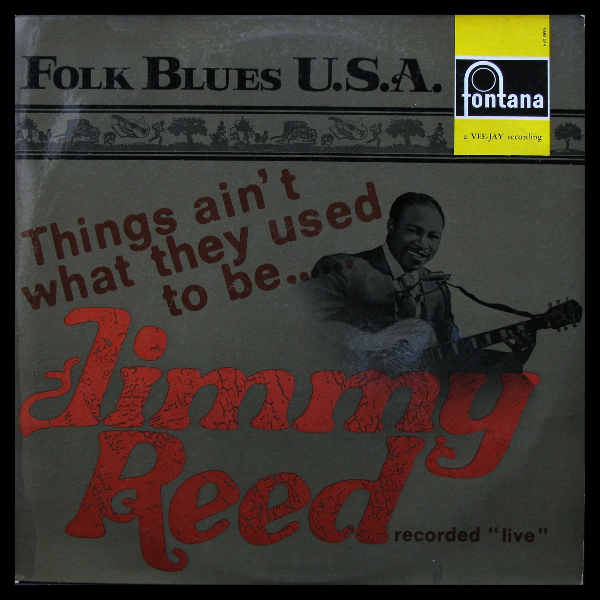 LP Jimmy Reed — Things Ain't What They Used To Be фото