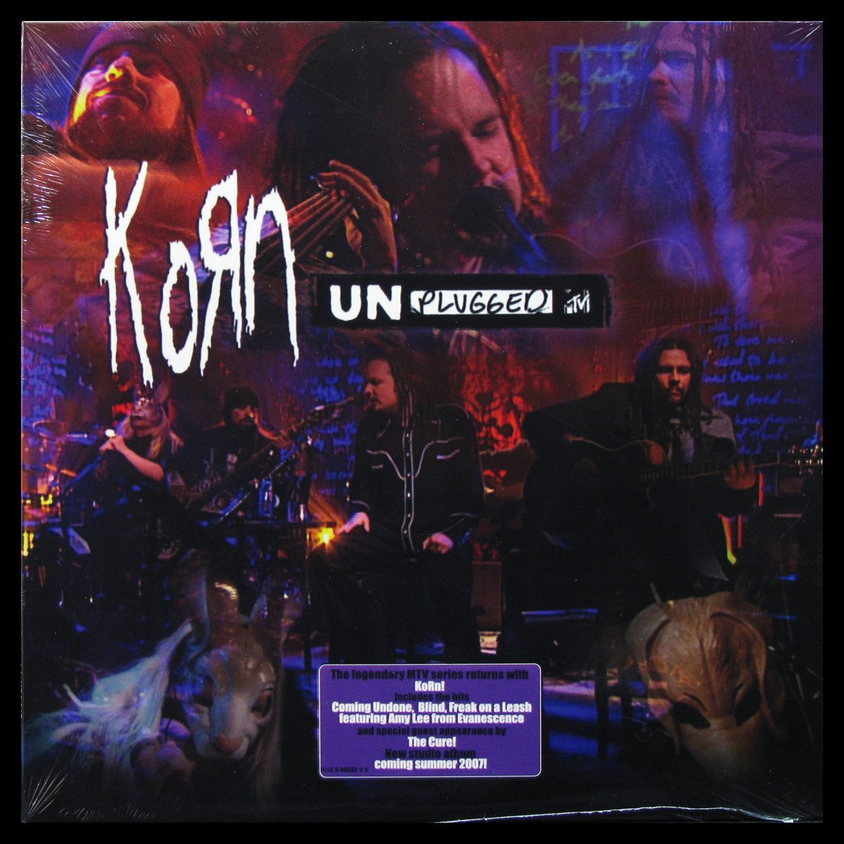 Пластинка Korn - MTV Unplugged (coloured vinyl), 2023, SS/SS, арт. 343153