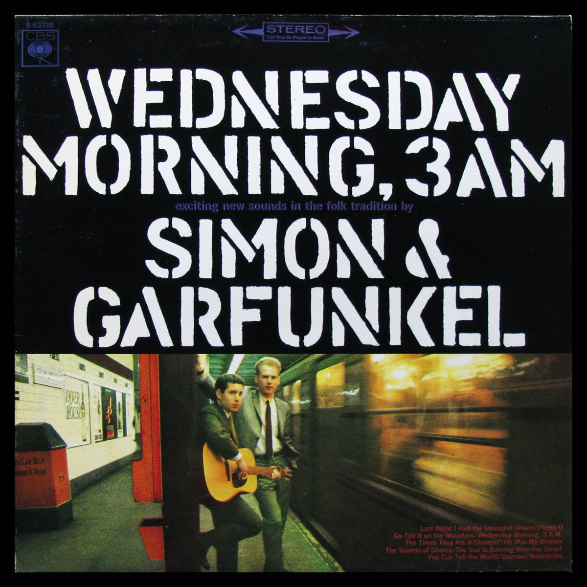 LP Simon & Garfunkel — Wednesday Morning, 3 A.M. фото