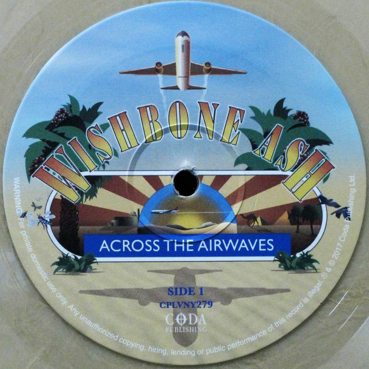 LP Wishbone Ash — Across The Airwaves, The Legendary Broadcasts (coloured vinyl) фото 3