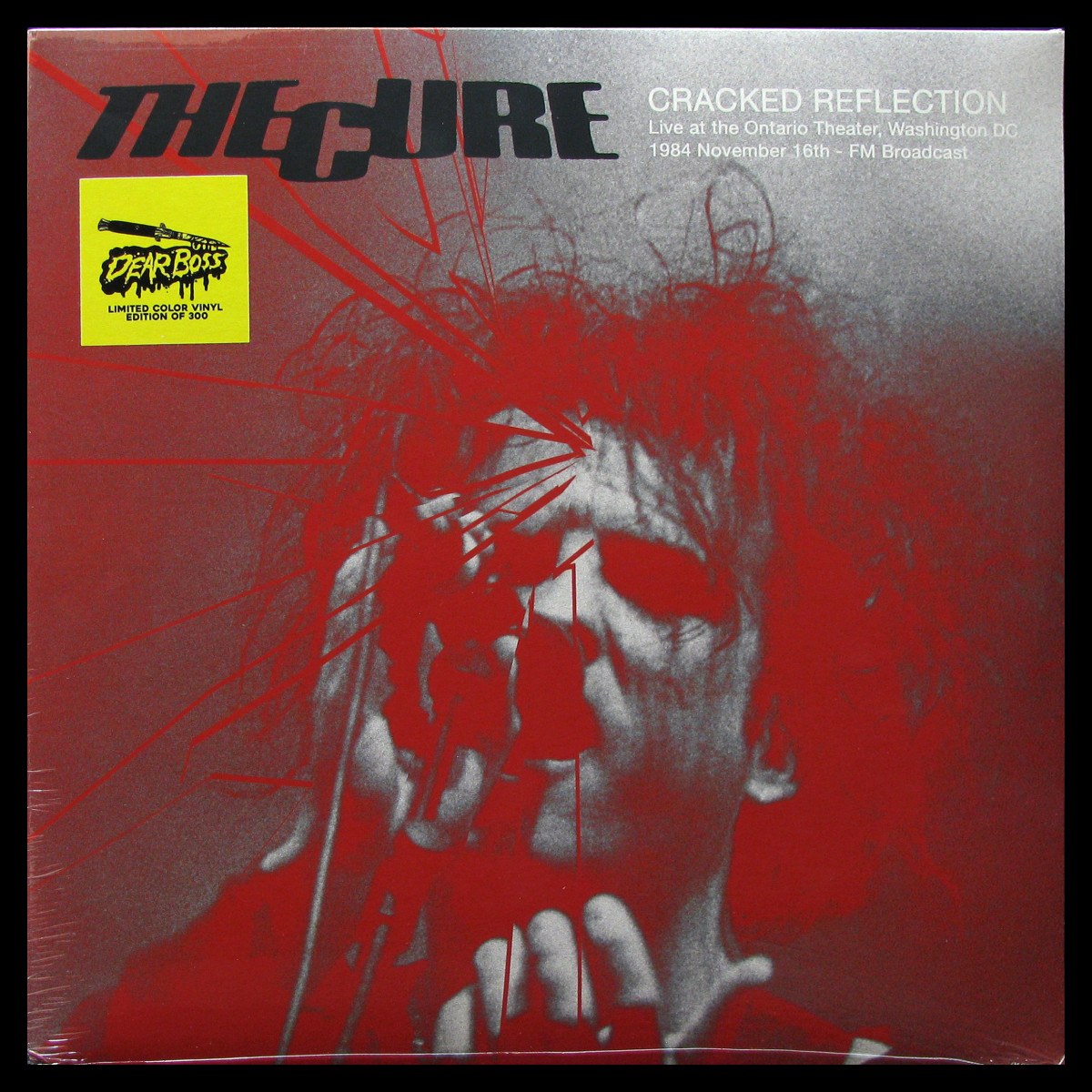 LP Cure — Cracked Reflection (coloured vinyl) фото