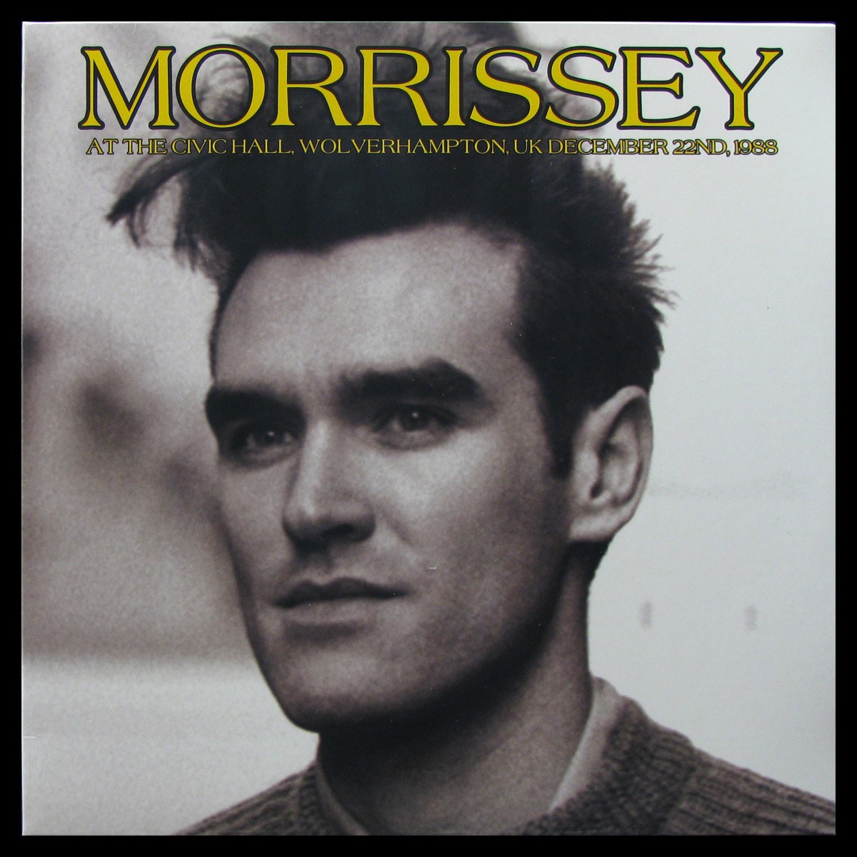 LP Morrissey — At The Civic Hall, Wolverhampton, UK (December 22nd, 1988) (coloured vinyl) фото
