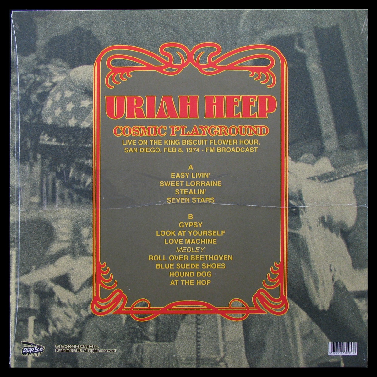 LP Uriah Heep — Cosmic Playground (coloured vinyl) фото 2