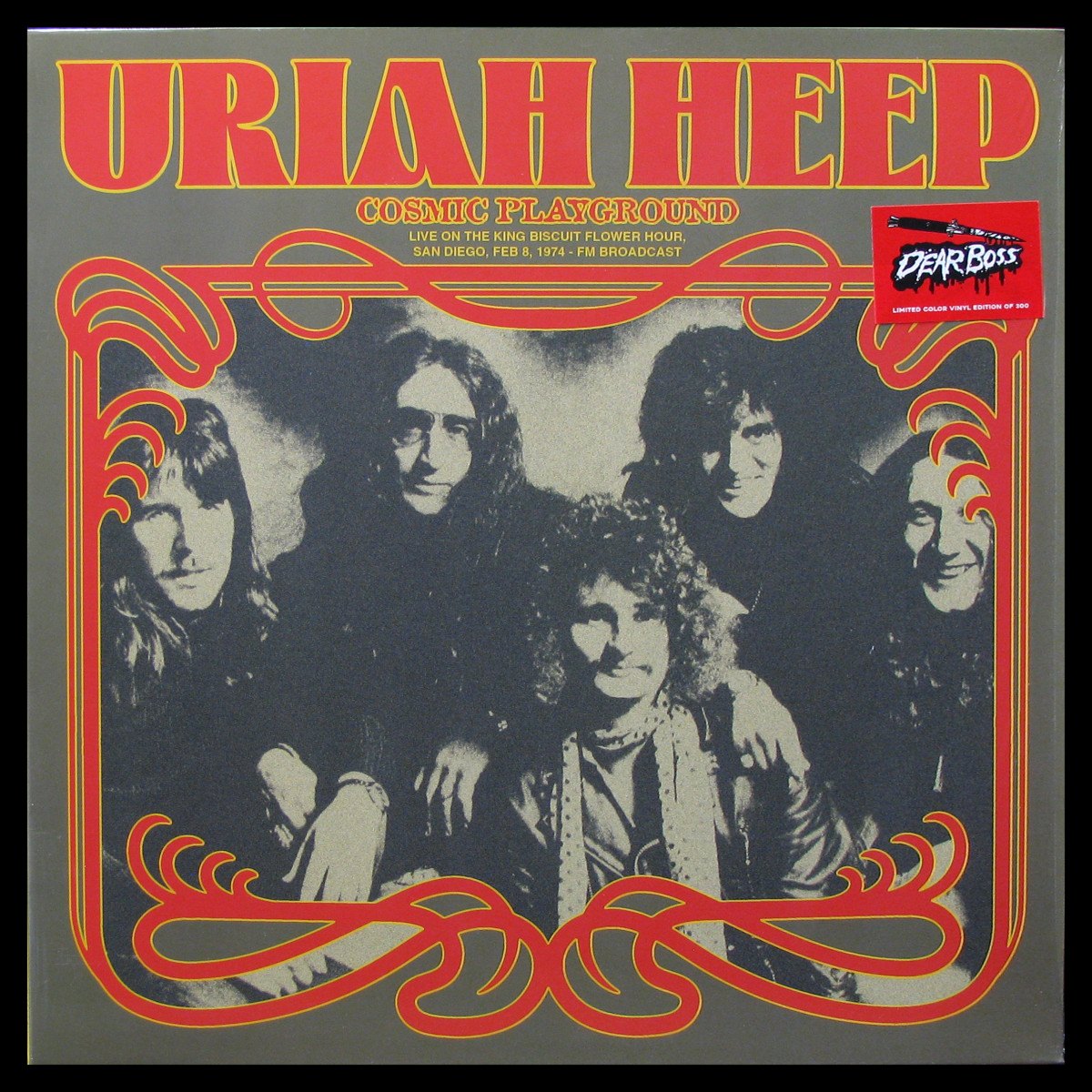 LP Uriah Heep — Cosmic Playground (coloured vinyl) фото