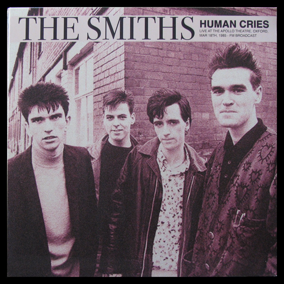 LP Smiths — Human Cries: Live In Oxford, 1985 фото