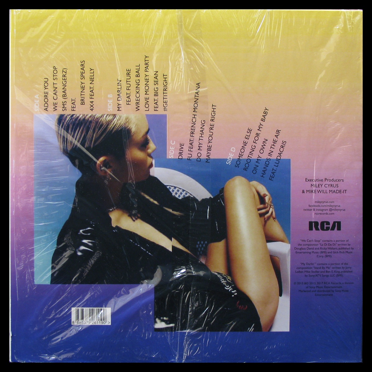 LP Miley Cyrus — Bangerz (2LP, coloured vinyl) фото 2