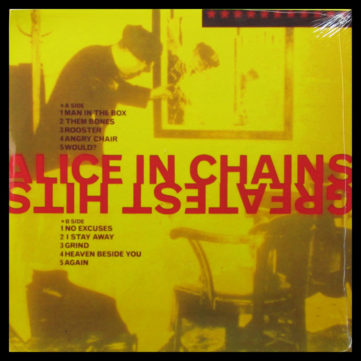 LP Alice In Chains — Greatest Hits (coloured vinyl) фото 2