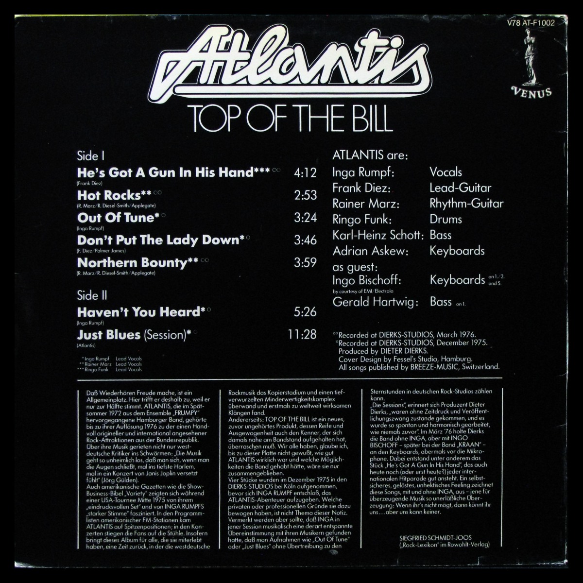 LP Atlantis — Top Of The Bill фото 2