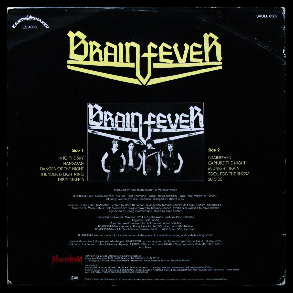 LP Brainfever — Capture The Night фото 2