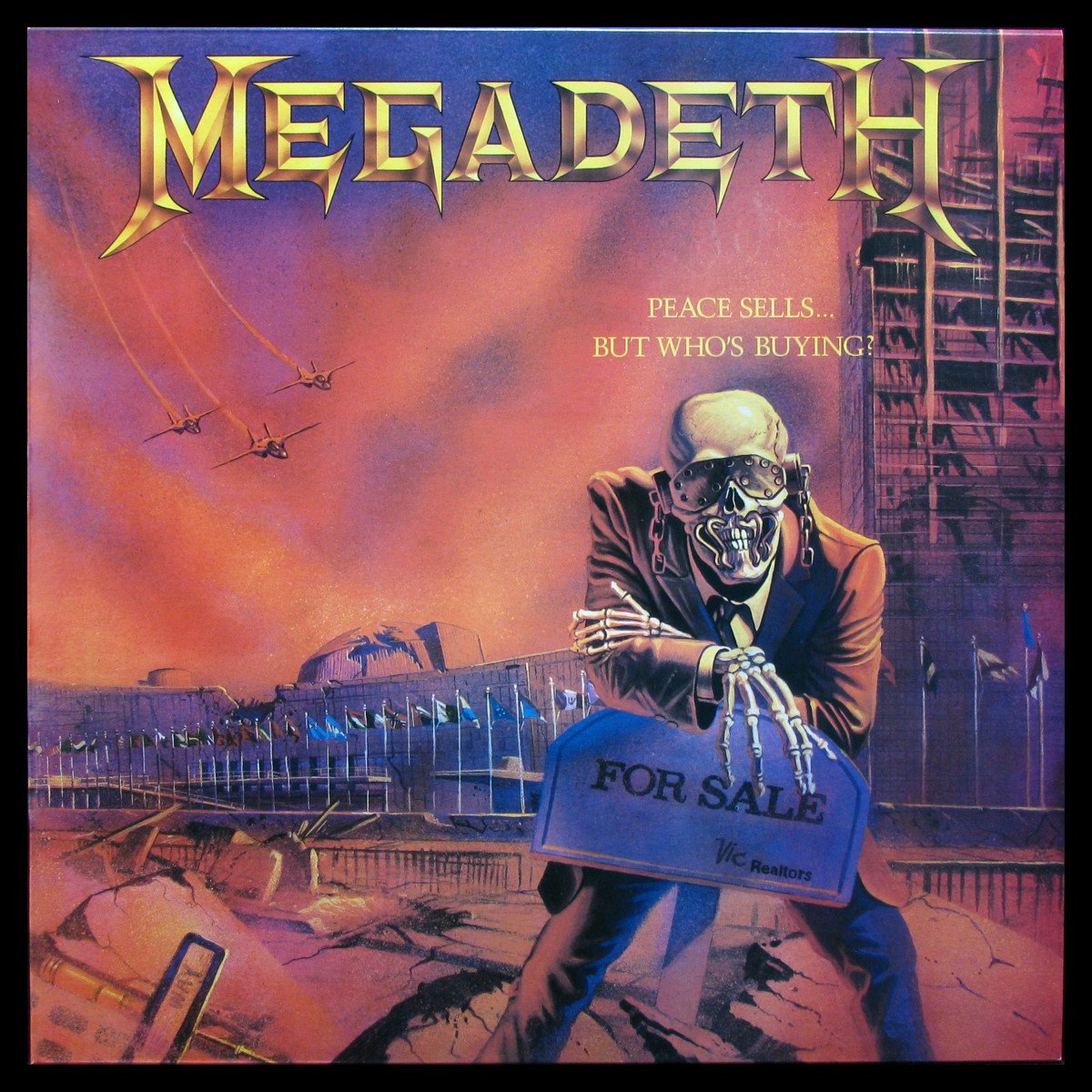 LP Megadeth — Peace Sells... But Who's Buying? фото