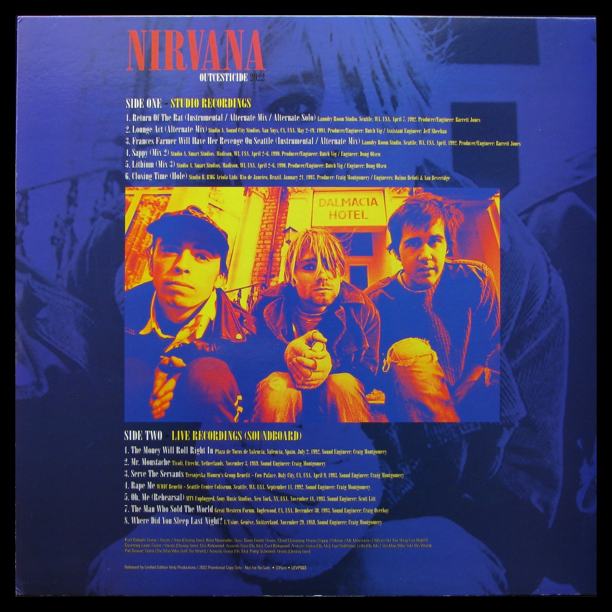 LP Nirvana — Outcesticide 2022 (coloured vinyl) фото 2
