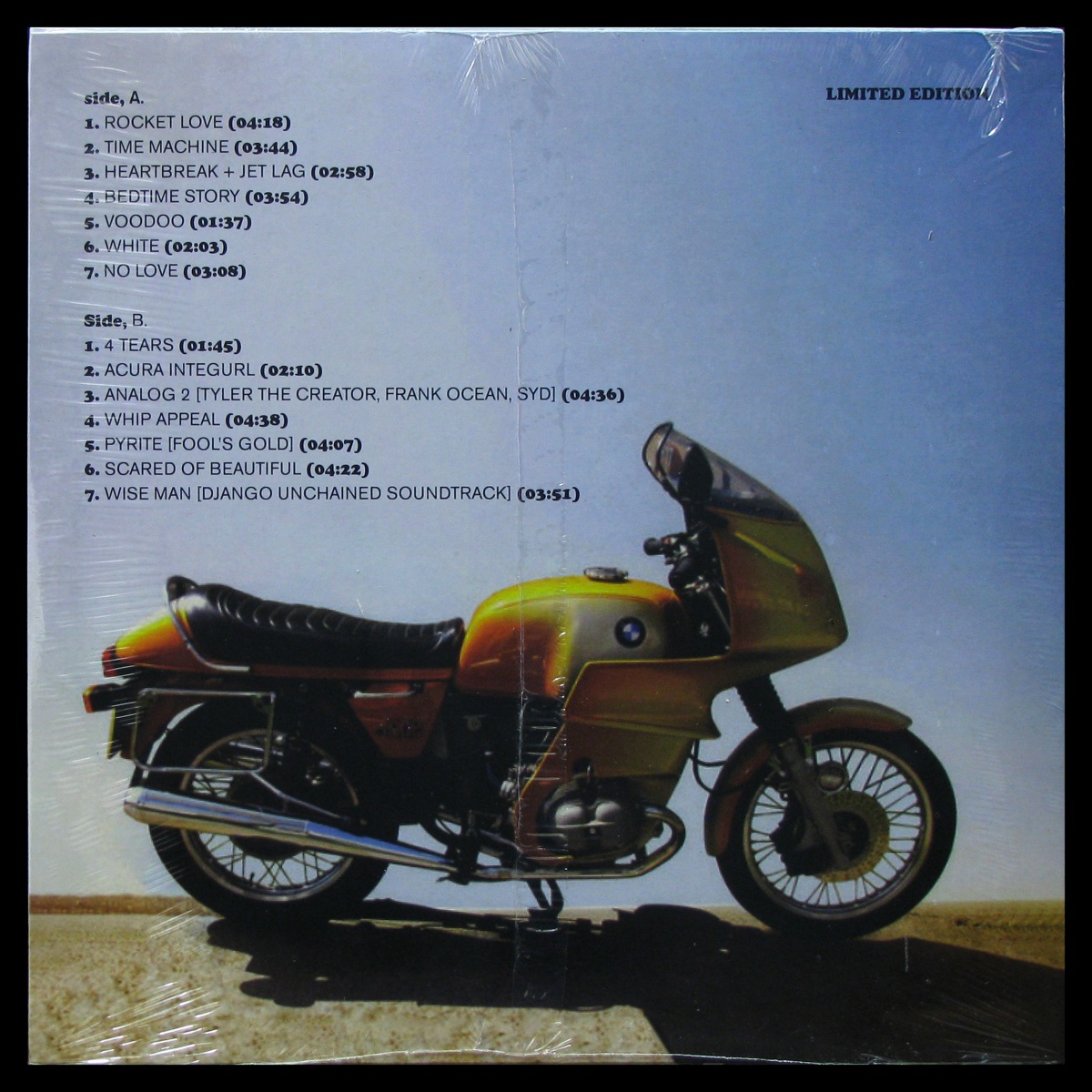 LP Frank Ocean — Unreleased, Misc. (coloured vinyl) фото 2