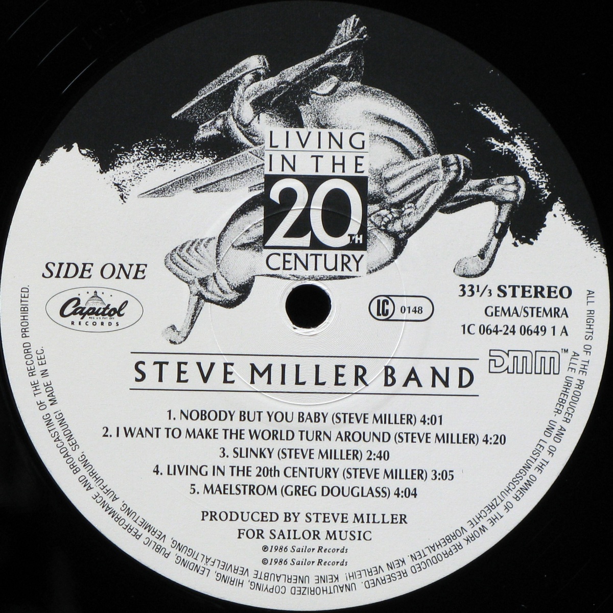 LP Steve Miller Band — Living In The 20th Century фото 2