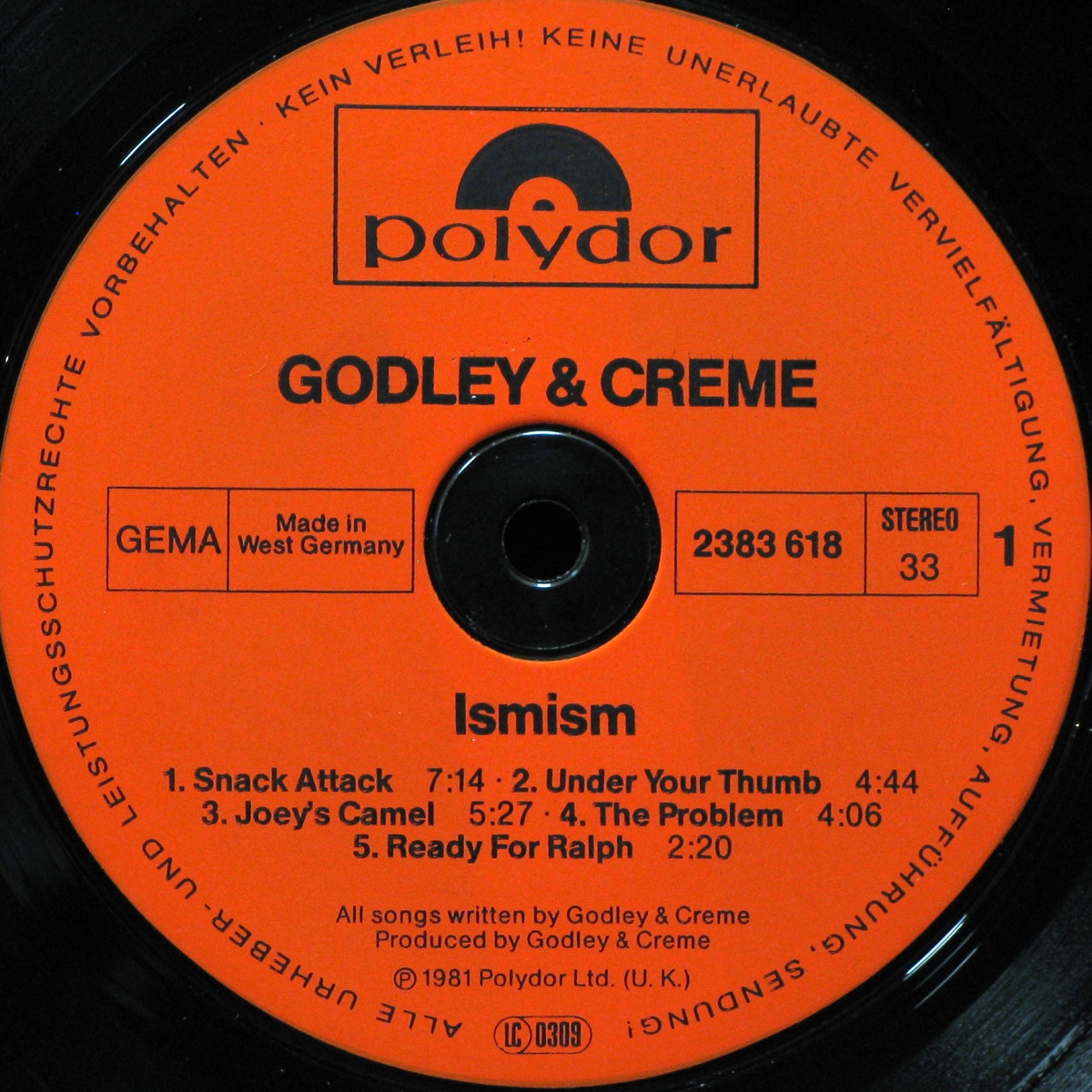 LP Godley & Creme — Ismism фото 2