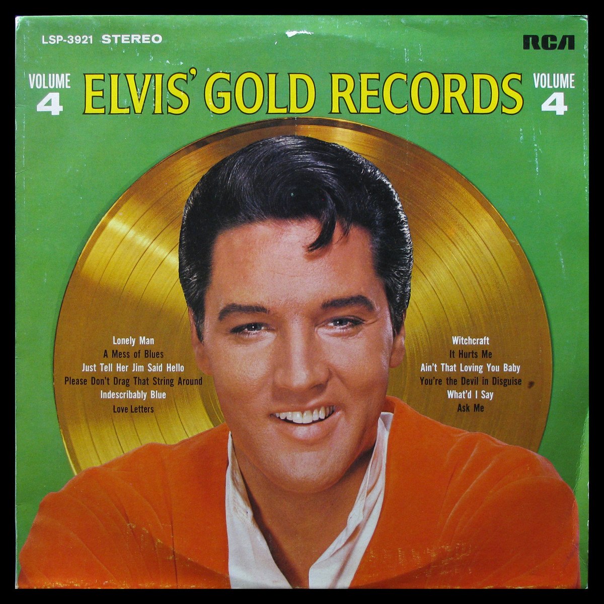 LP Elvis Presley — Elvis's Gold Records Volume 4 фото