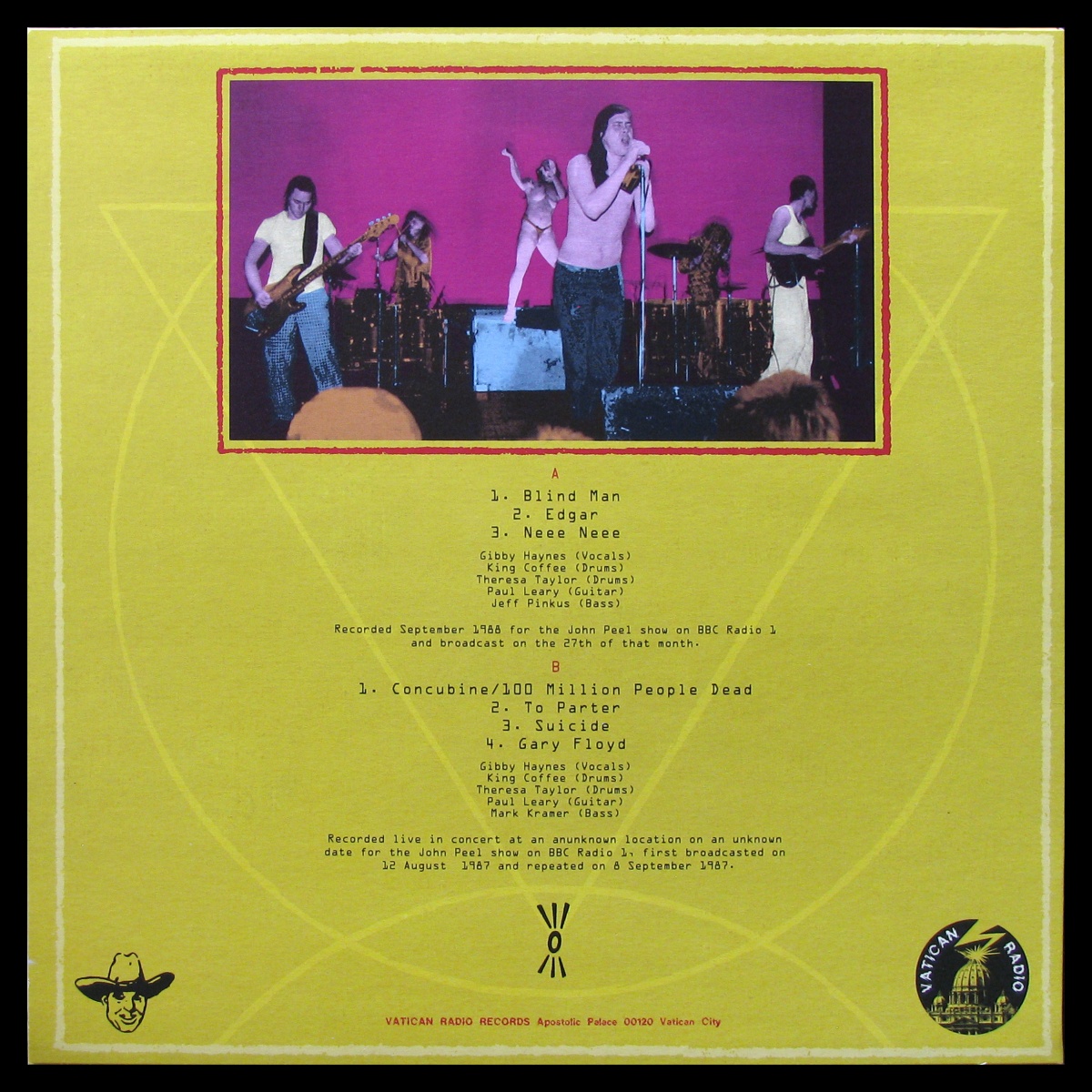 LP Butthole Surfers — Peel Sessions 1987/1988 фото 2