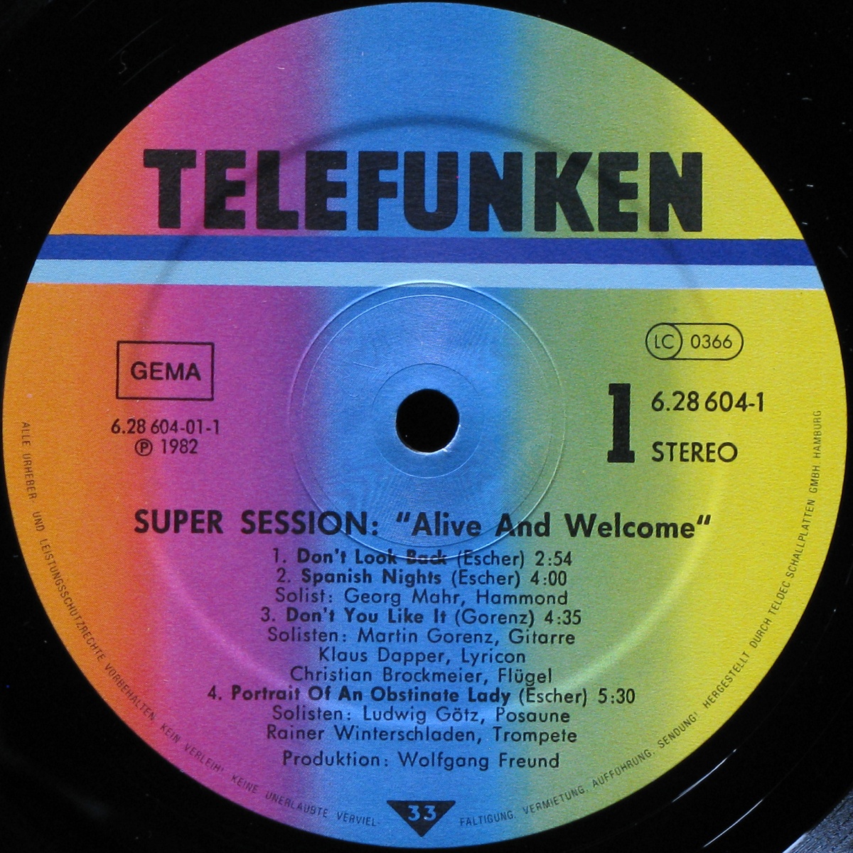 LP Super Session — Welcome & Alive (2LP) фото 2