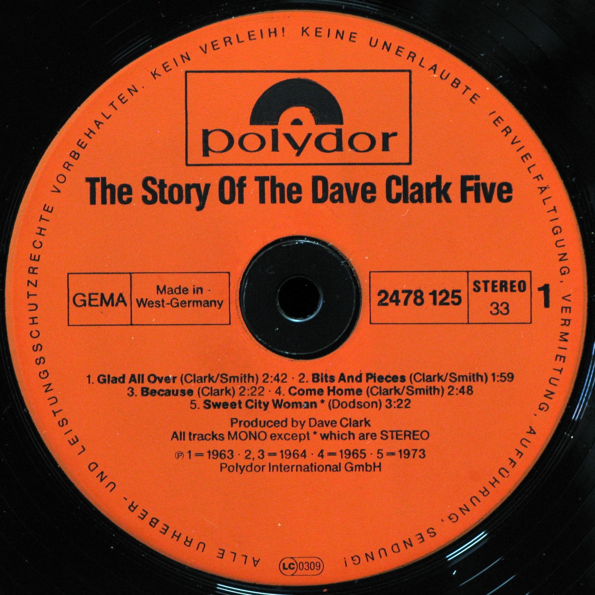 LP Dave Clark Five — Story Of Dave Clark Five (2LP) фото 2