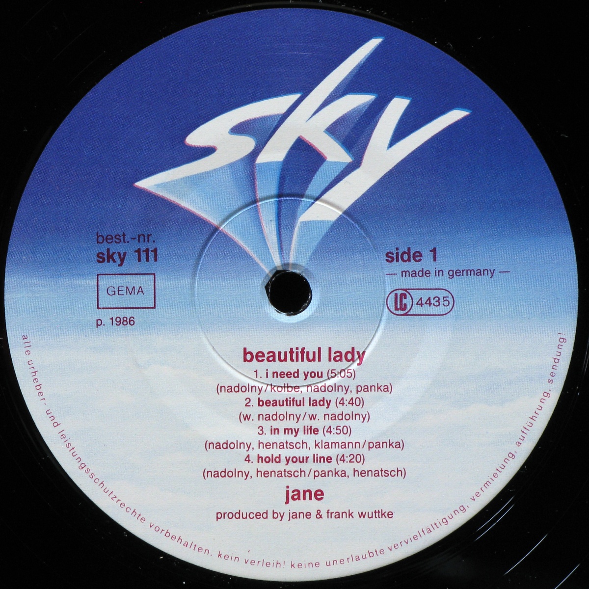 LP Jane — Beautiful Lady фото 3