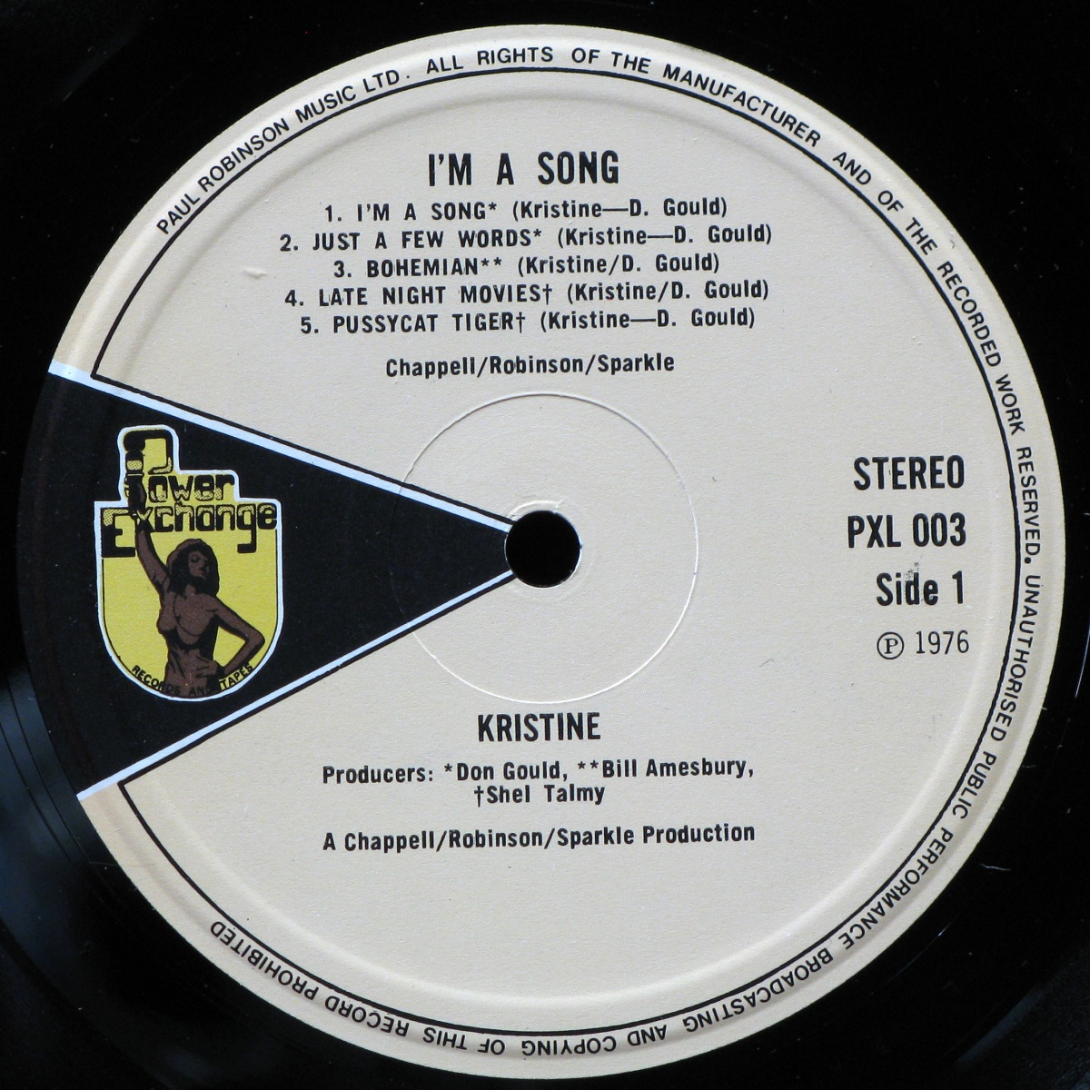 LP Kristine Sparkle — I'm A Song фото 2