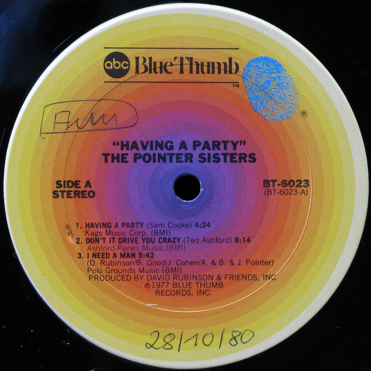 LP Pointer Sisters — Having A Party фото 2