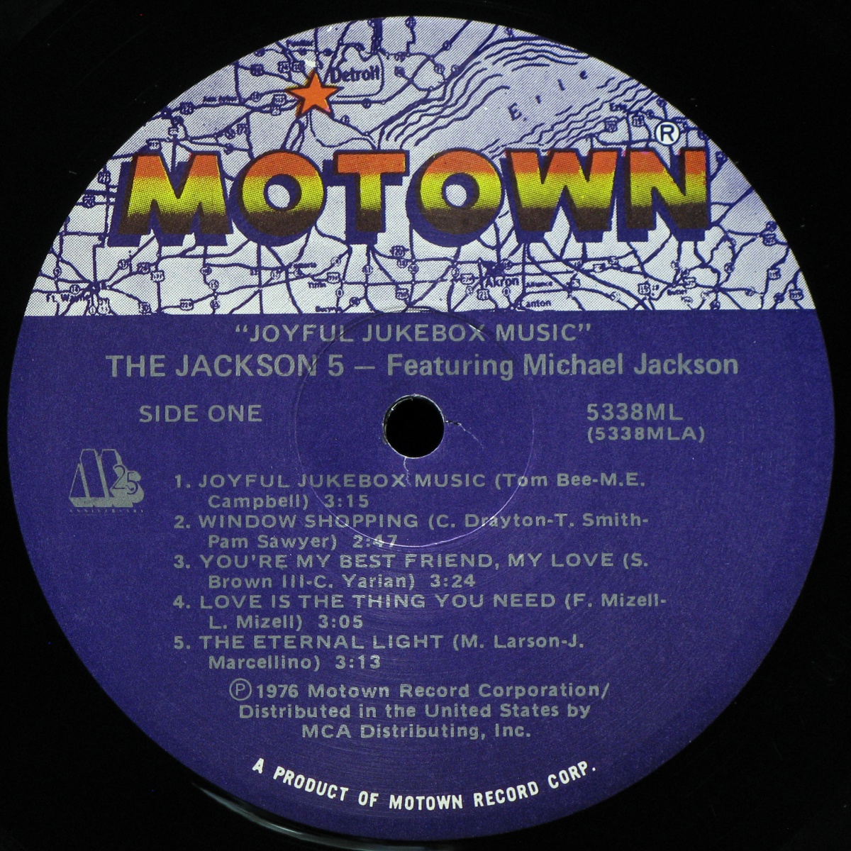 LP Jackson 5 — Joyful Jukebox Music фото 3