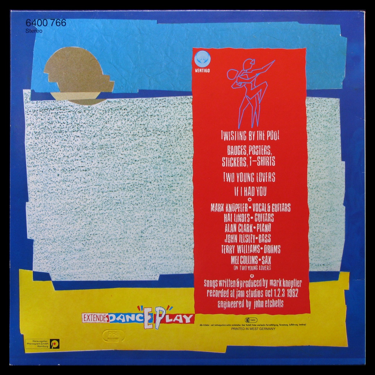 LP Dire Straits — ExtendeDancEPlay (maxi) фото 2