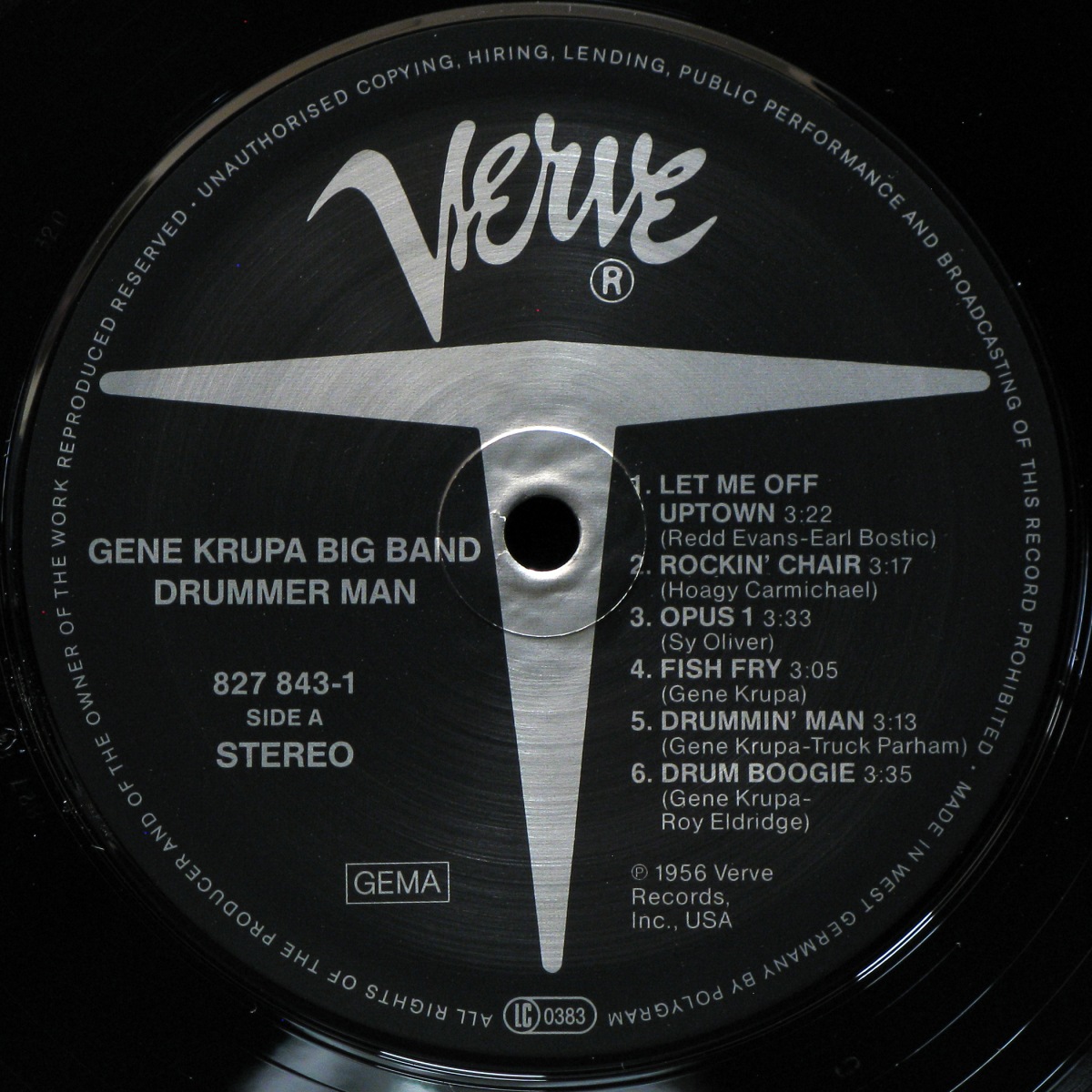 LP Gene Krupa — Drummer Man фото 2