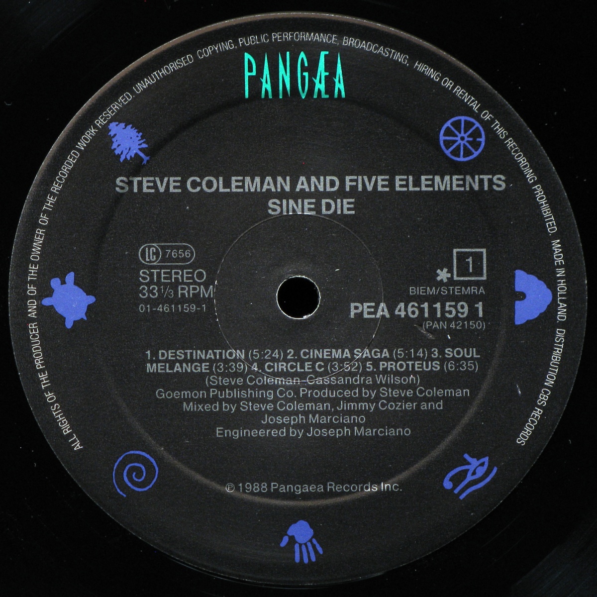 LP Steve Coleman And Five Elements — Sine Die фото 2