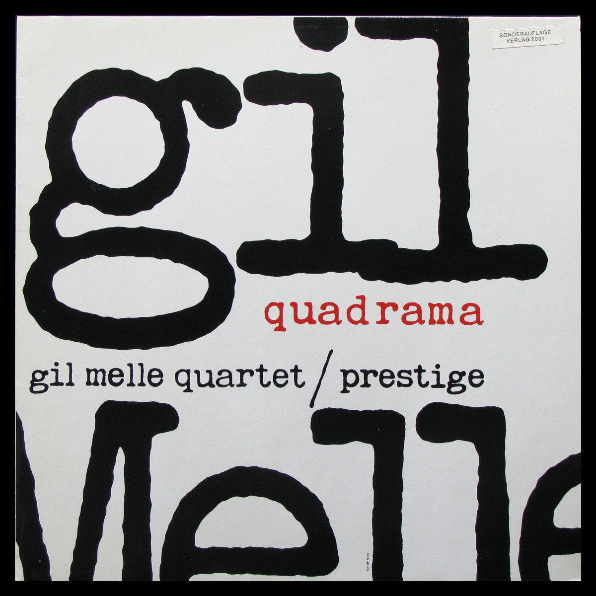 LP Gil Melle Quartet — Quadrama фото