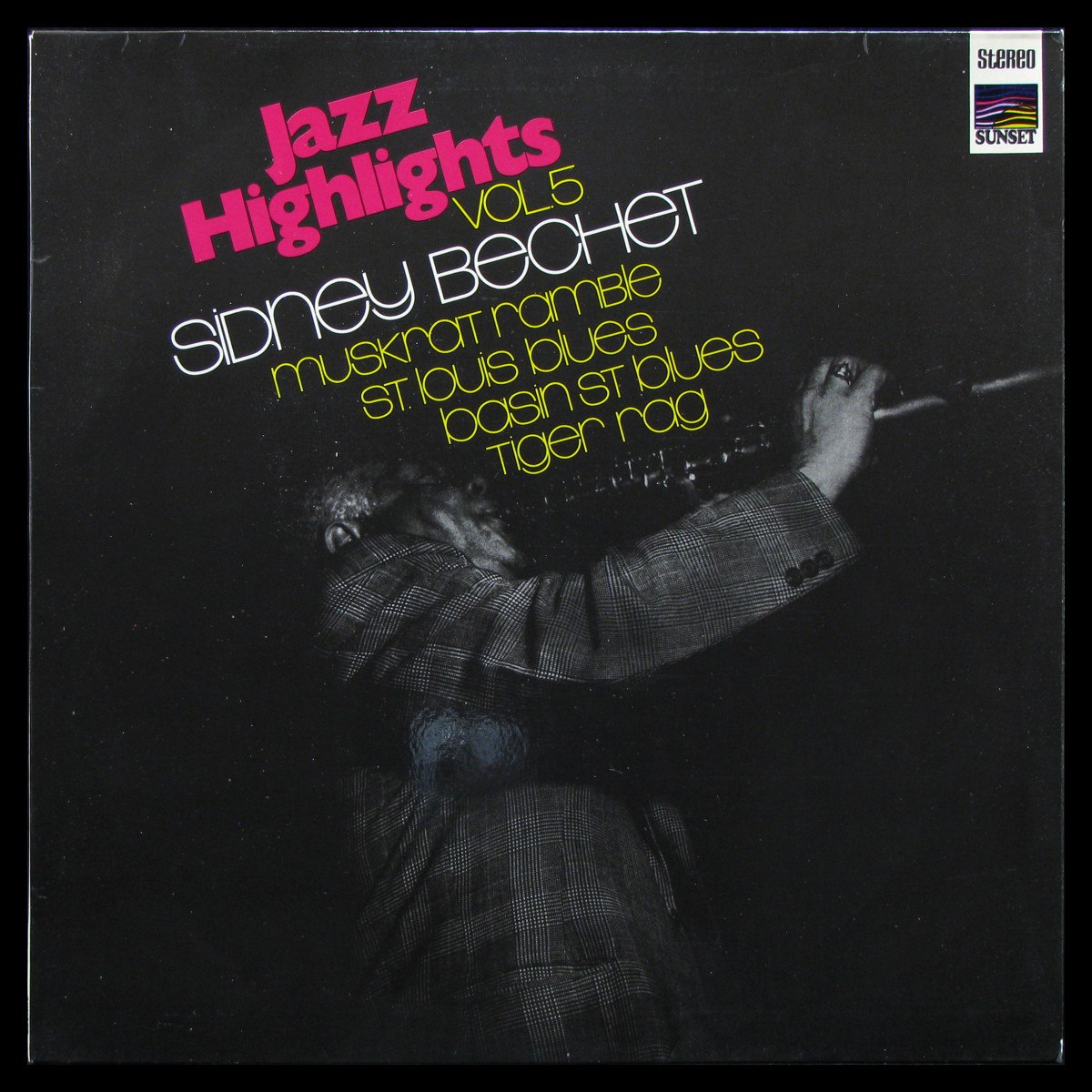 LP Sidney Bechet — Jazz Highlights Vol.5 фото