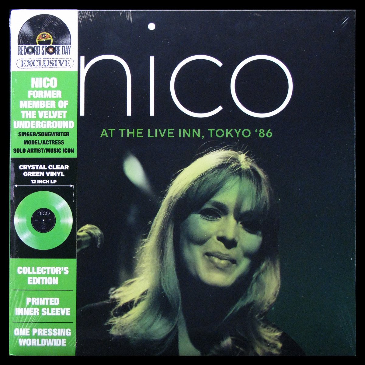 LP Nico — At The Live Inn, Tokyo '86 (coloured vinyl, + obi) фото