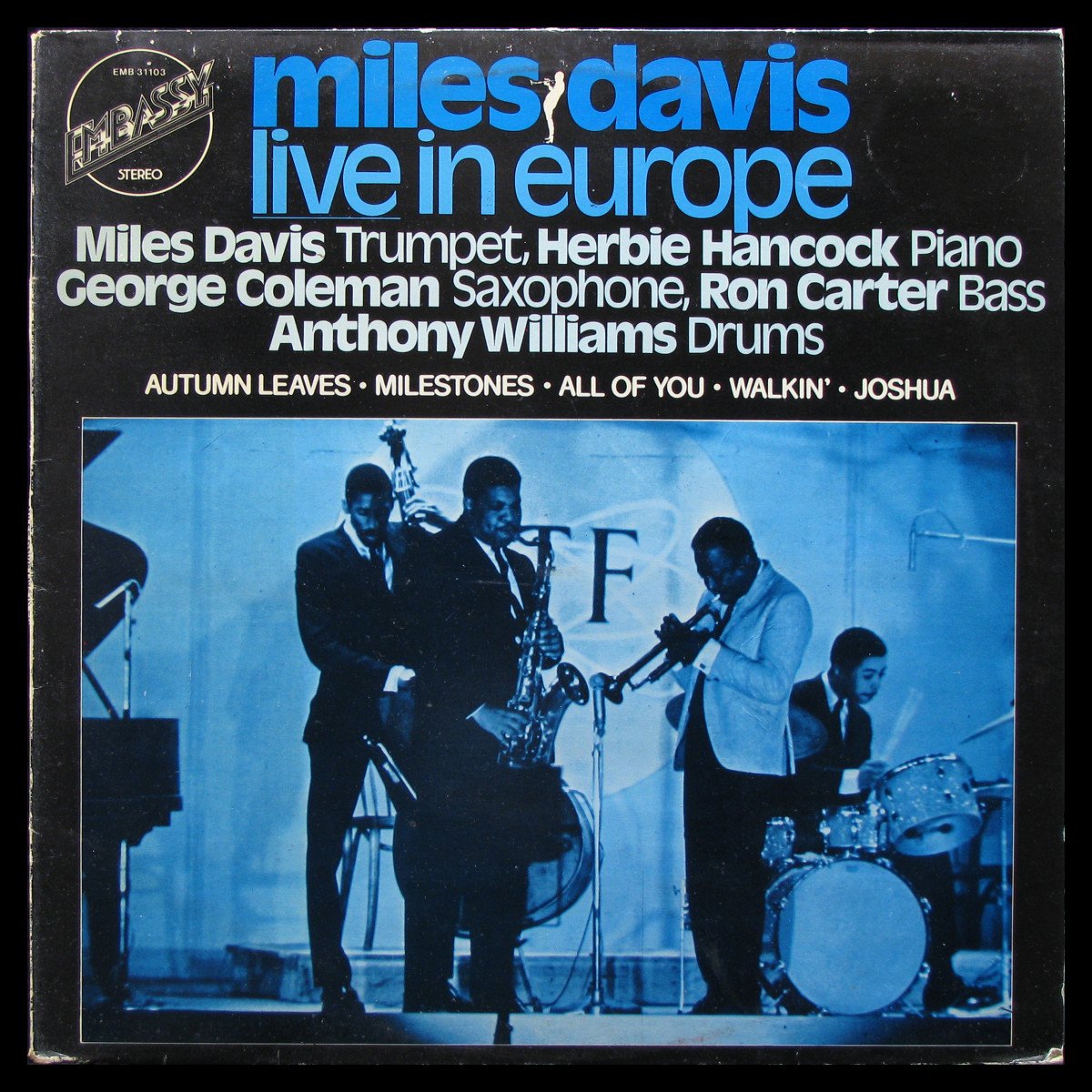 LP Miles Davis — Live In Europe фото
