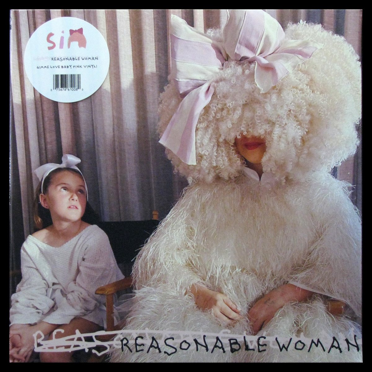 LP Sia — Reasonable Woman (baby pink vinyl) фото