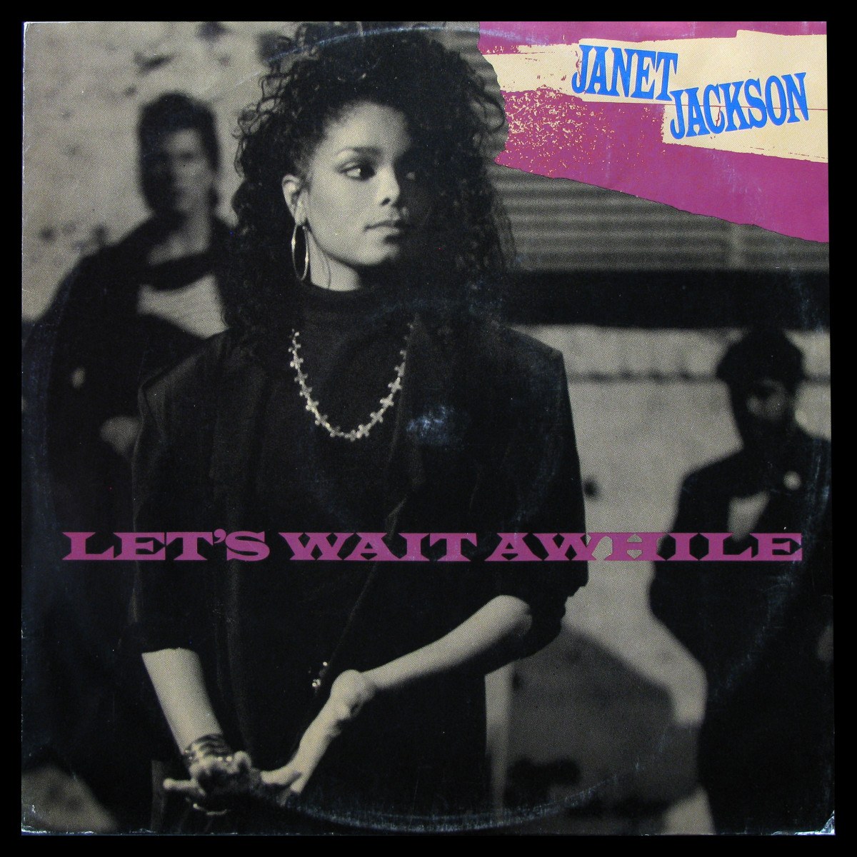 LP Janet Jackson — Let's Wait Awhile фото