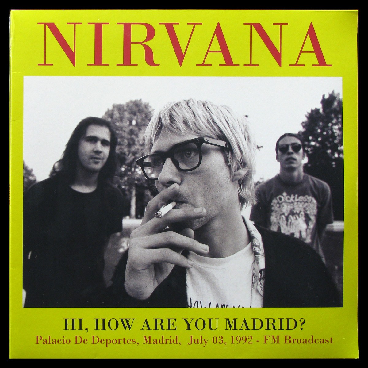 LP Nirvana — Hi, How Are You Madrid? (2LP) фото