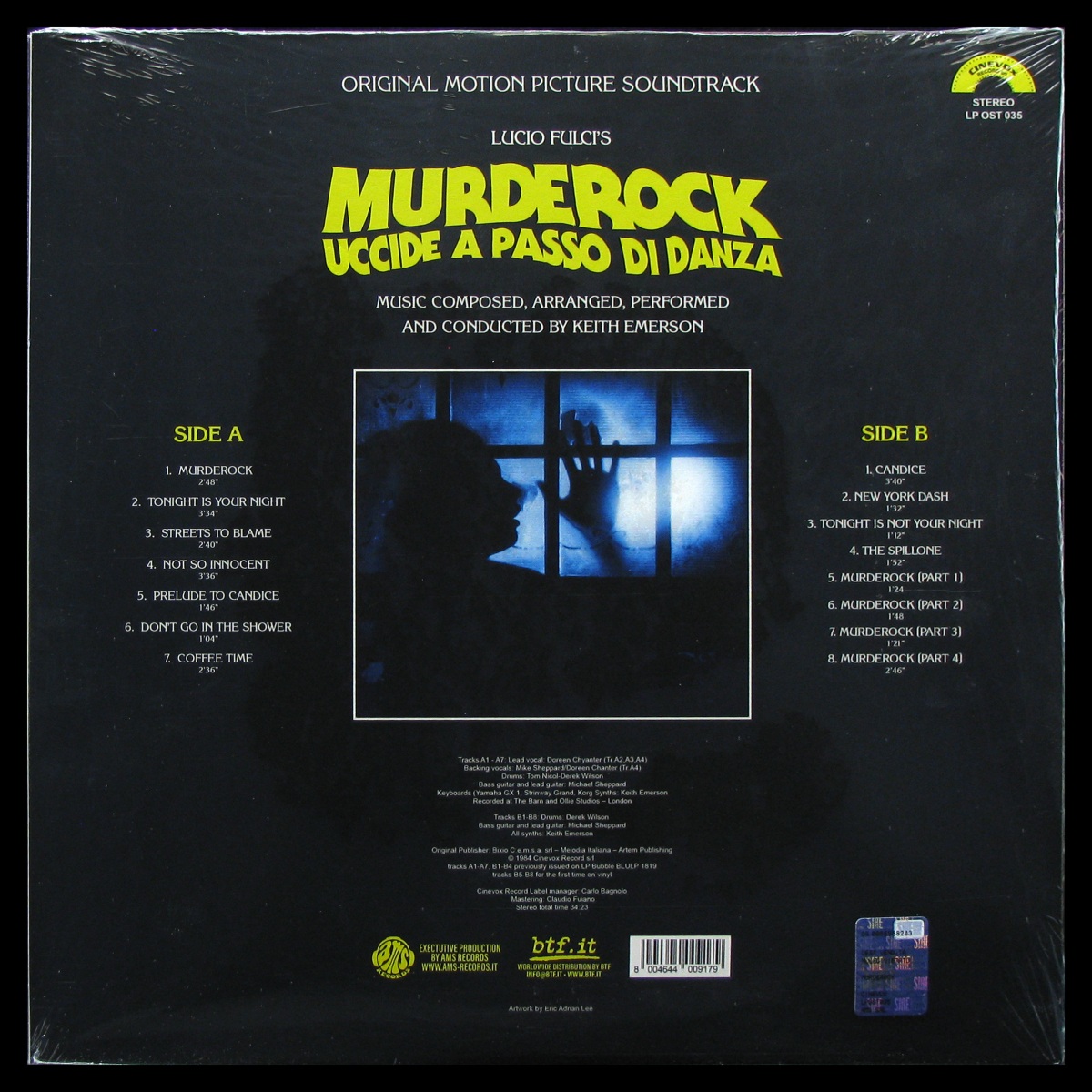 LP Keith Emerson — Murderock (coloured vinyl) фото 2